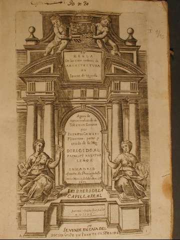Regla de las cinco ordenes de architectura (1651.)